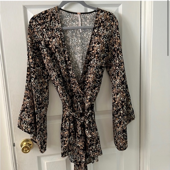 Free People Floral Romper - Picture 2 of 6